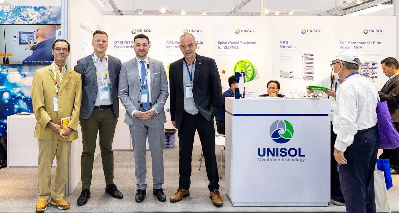 越南胡志明市国际水处置惩罚展览会现场